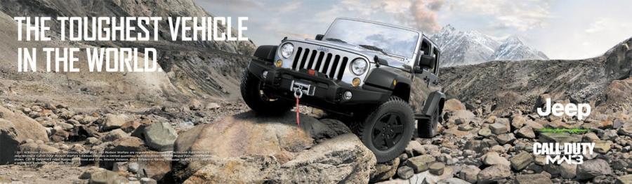 Jeep Wrangler Call of Duty MW3 Special Edition 2011 года  (фото 28 из 33)